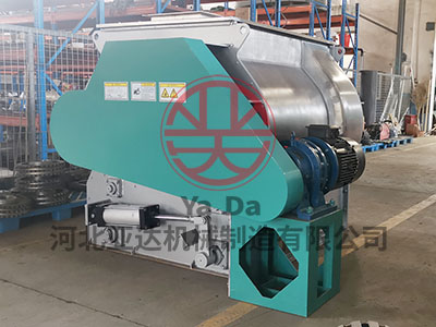 饲料机械双轴浆叶高效混淆机SSHJ1.0型